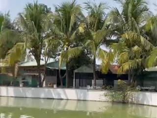 Bán khu nghỉ dưỡng, 1 sẹc tỉnh lộ 7, diện tích 2,221 m2, xã thái mỹ (mới).