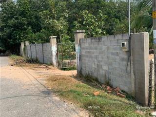 Đất củ chi! bán gấp lô đất mt đường hà thị kiểm, dt 1.711m2, có 500m2 thổ, xã phú mỹ hưng