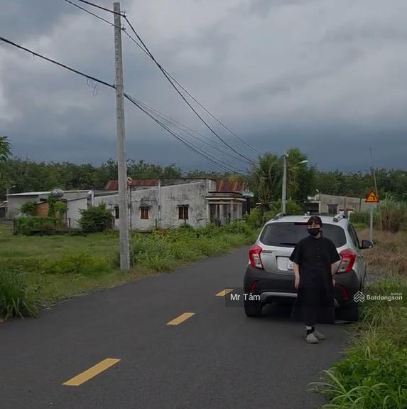 Bán lô đất đường nhựa, 1 sẹc đỗ đăng tuyển, diện tích 116m2, full thổ cư, xã an nhơn tây