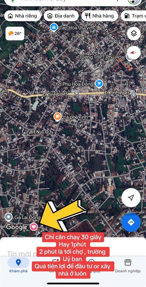 Bán đất củ chi, bán lô đất 1 sẹc đường cây trắc, tổng 140m2 full thổ cư, xã phú hòa đông.