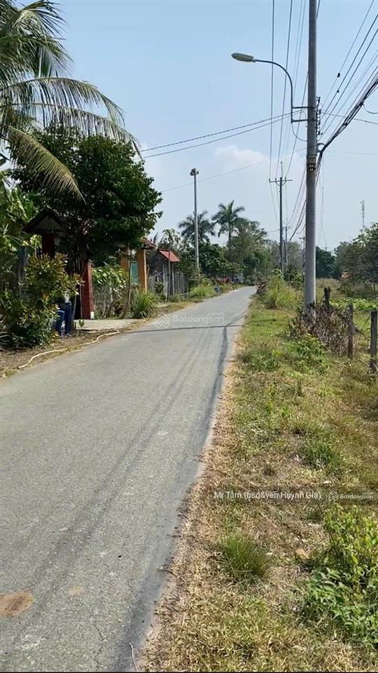 Đất củ chi, bán lô đất mt đường nhựa phú hiệp, 711m2, có thổ cư, xã phú mỹ hưng