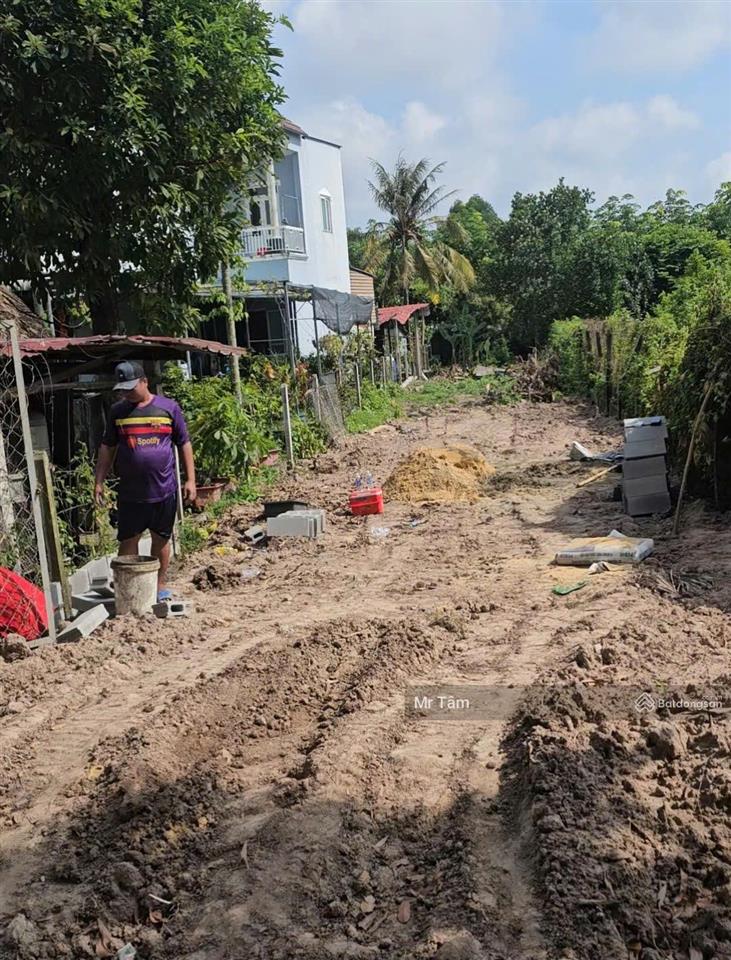 Đất củ chi! bán lô đất mt đường bùi thị điệt, dt 347m, có 27,5m thổ, xã nhuận đức