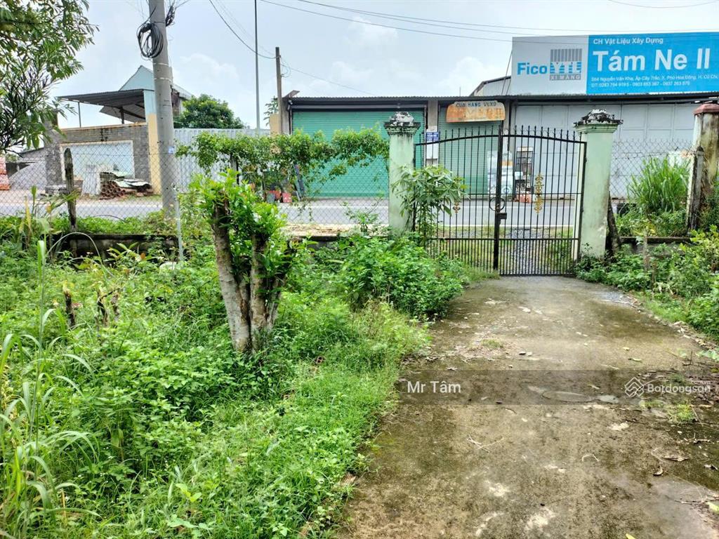 Đất củ chi! bán lô đất có căn nhà mt đường nguyễn văn khạ, dt 1.010m2, có 123m2 thổ cư