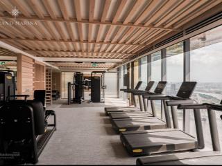 Bán gấp chcc grand marina, 22 tỷ, 60m2, 1pn, 1wc, nội thất full, pháp lý sổ hồng, tdt, p. bn, q1
