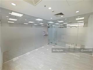Cho thuê văn phòng đã ngăn sẵn phòng kính cao thắng, quận 3, vp trống 100m2, 21 usd/m² (đã gồm pql)