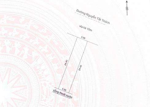 Chính chủ cần tiền bán gấp lô đất 122,5m² mt nguyễn tất thànhđường 33m lề 10mthanh khêđà nẵng