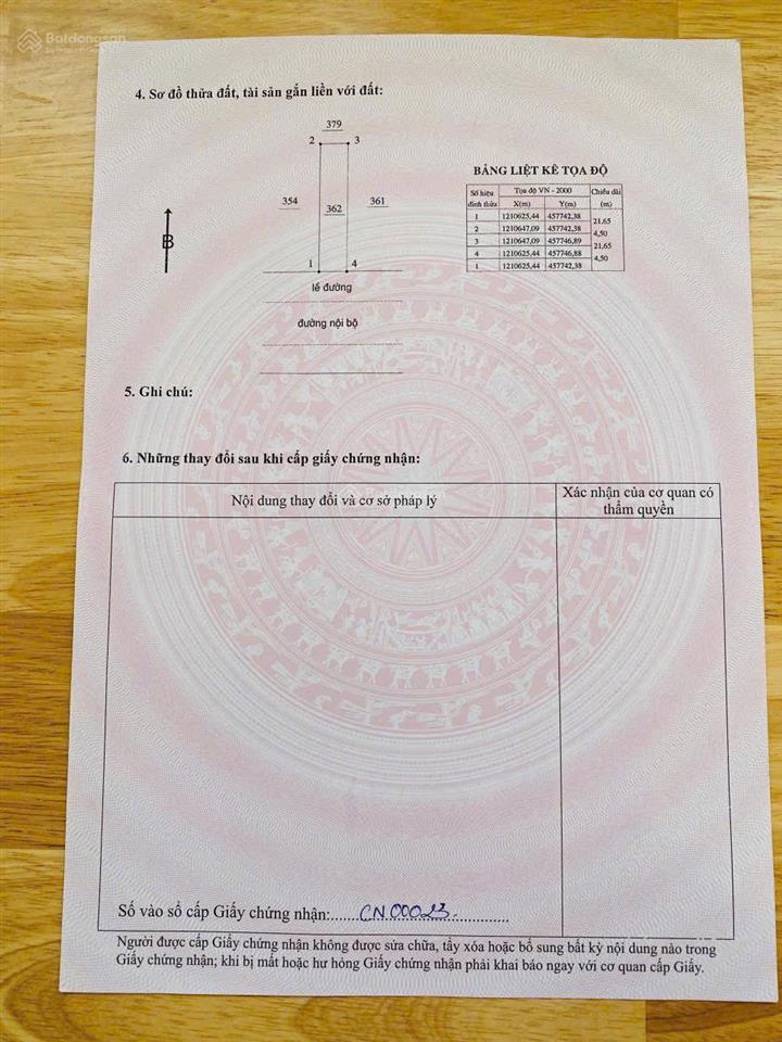 Cần bán lô đất kdc bắc xuân an gần trường lê quý đôn
