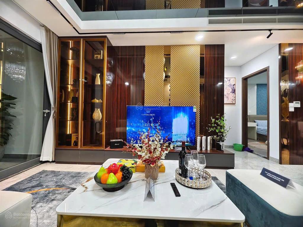 Căn áp góc capital elite số 18 phạm hùng diện tích 105m² thông thuỷ view hồ và cung thiếu nhi .