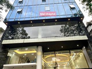 Cho thuê nhà mặt phố xuân thuỷ 400m2, mặt tiền 14m cực kì sang trọng và nổi bật. đầy đủ pccc