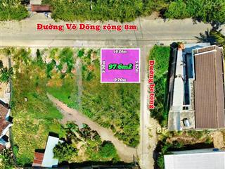 Lô góc 2 mt đường 7m thôn võ dõng,phường tây nha trang