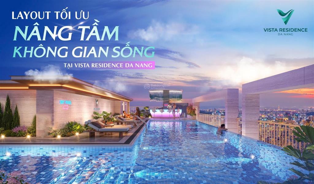 Căn 2pn 76m2 vista residence đà nẵng vị trí kim cương ngay trung tâm quận hải châu, đà nẵng