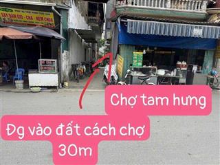 Cực Đẹp, Bán lô đất 71m2 ngay chợ Tam Hưng, An Sinh Đỉnh, Giá Rẻ