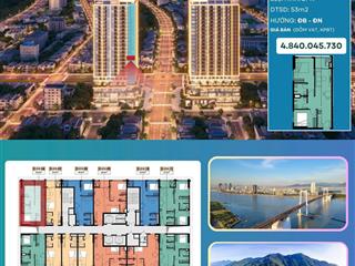 Bán căn 2pn góc. suncosta của sunggrroup view biển mỹ khê, tầng cao.