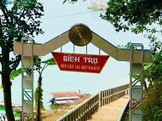Cần bán lô đất nghỉ dưỡng resort bám hồ siêu đẹp tại bích trụ, thành phố hòa bình đẹp miên man
