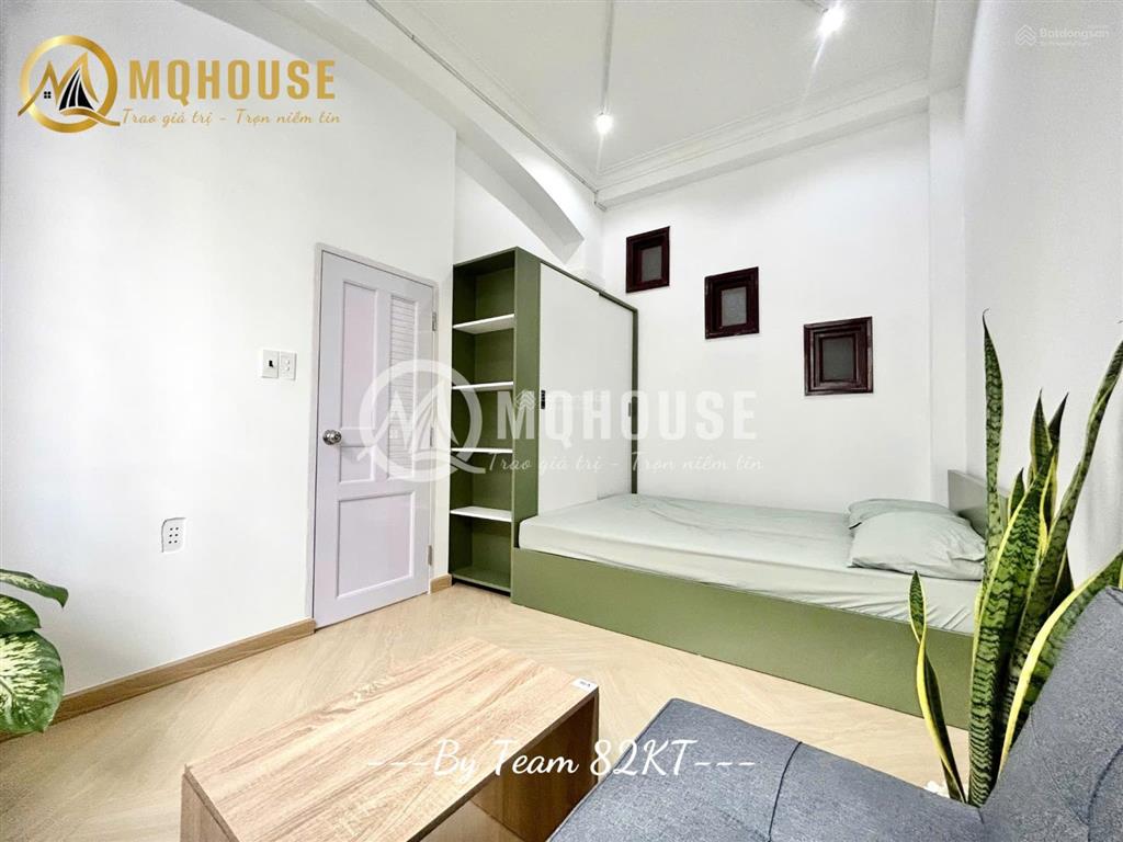 1pn tách bếp ban công 45m2 máy giặt riêng full nt chuẩn hình 100%