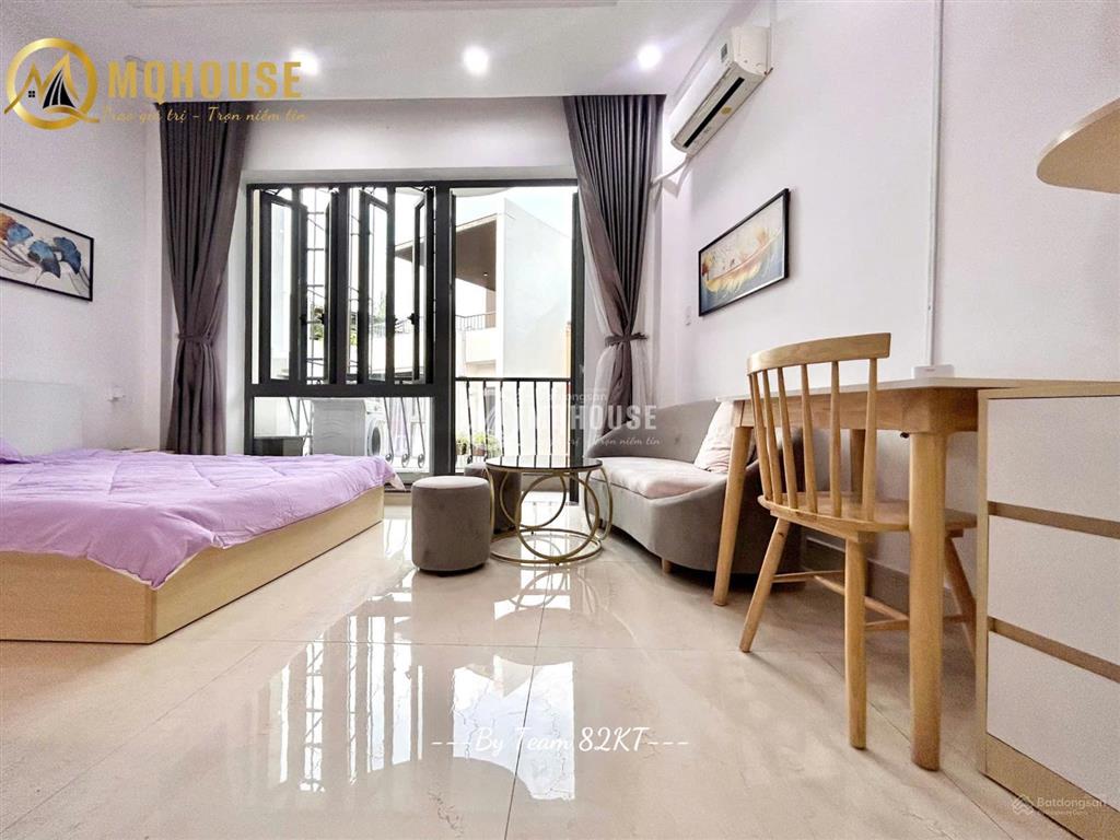 Căn hộ studio ban công máy giặt riêng full nt ngay công viên q. phú nhuận