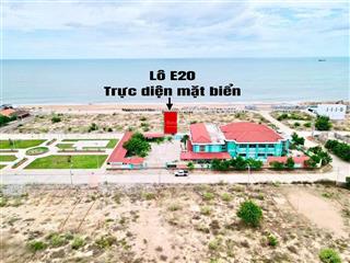 Cực hiếm  đất mặt biển 125m2 trực diện bãi tắm hoà phú  trung tâm thị trấn phan rí bình thuần