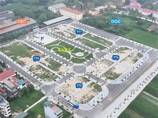 Cần bán 56m2 mt 3,5m hai mặt thoáng tại tái định cư mai hiên, xã mai lâm. đường rộng 13,5m + vỉa hè