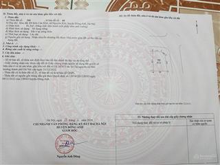 Chuyển nhượng lô góc 81m2 tại x9 cán khê, xã nguyên khê (cũ)