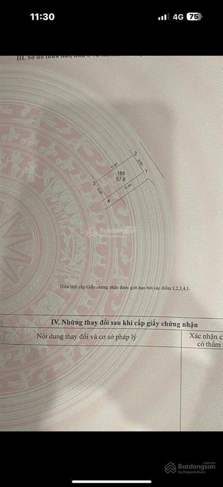 Cần bán lô góc 57,8m mt 5m tại mai lâm, đông anh. đường ô tô tránh. e doanh 0973 516 ***
