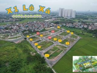 Chuyển nhượng 80m2 mt 5,7m tại x1 đông hội  mai lâm.  e doanh 0973 516 ***