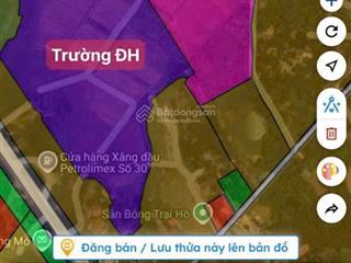 Bán nhanh lô 100m2 trại hồ, cổ đông full thổ cư, chỉ 3 tỷ, ngay đhqg, ql21,  0988 412 ***