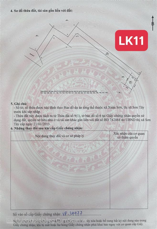 Bán nhanh lô 100m2 phường tùng thiện, chưa tới 2 tỷ, call em anh 0988 412 ***