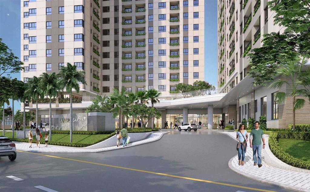 Bán căn hộ lakeside garden chỉ có trước 900tr, view hồ lê hồng phong tiện ích 67m2, 2pn