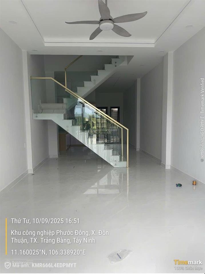 Trả trước 420tr sở hữu căn 1 trệt 2 lầu tại nhà phố phước đông trong kcn phước đông,  0938 677 ***