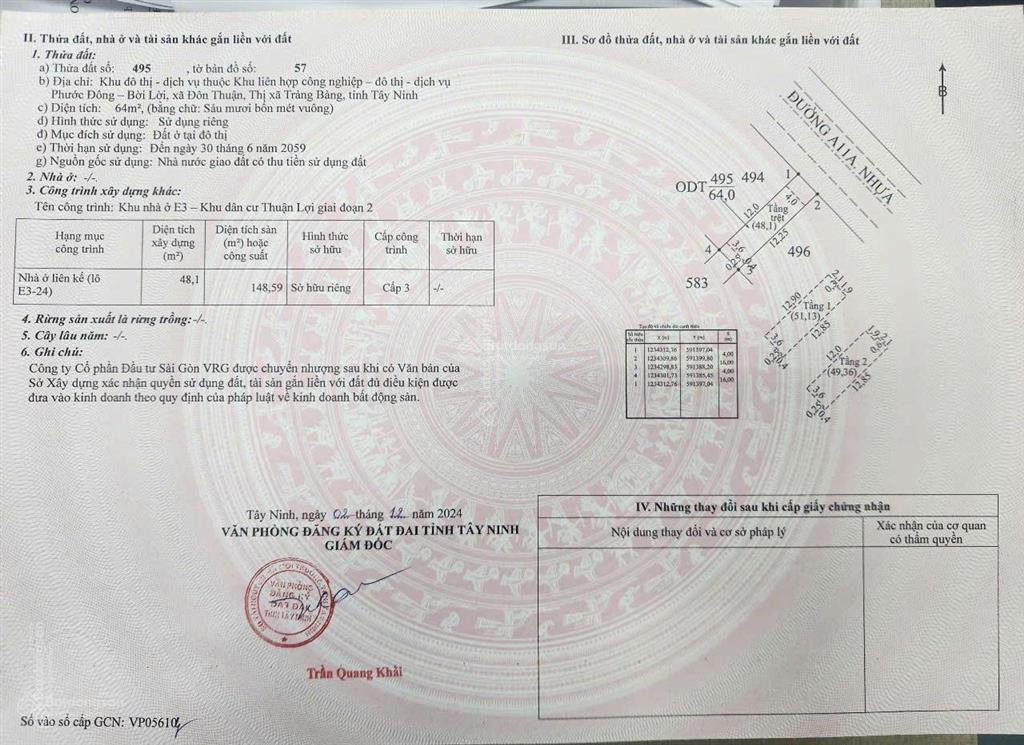 Trả trước 420tr sở hữu căn 1 trệt 2 lầu tại nhà phố phước đông trong kcn phước đông,  0938 677 ***