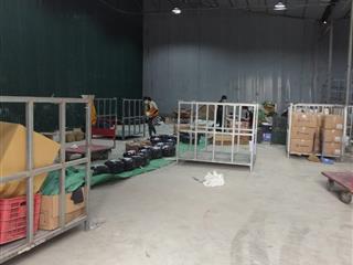 Cho thuê kho dương nội hà đông, dt 450m2, mt 12m xe công đỗ cửa, có pccc, điện 3 pha kho đẹp