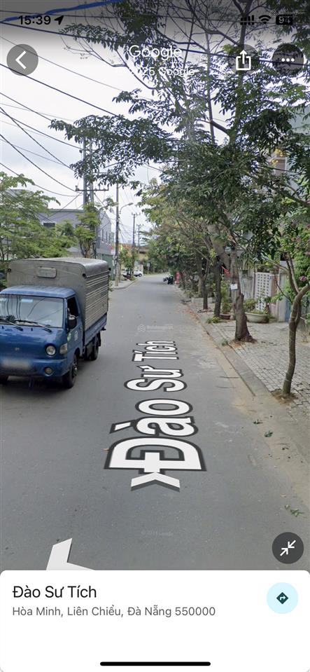 Bán đất đào sư tích, đối diện công viên, hòa minh, liên chiểu, đà nẵng, 4,390tỷ, 90m2 giá siêu hời.