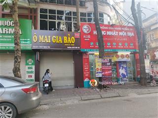 Bán nhà mặt ngõ ô tô tránh, có vỉa hè phố hoàng quốc việt 100m2, mt 6,5m giá 38 tỷ