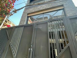 Bán nhà mới xây  hẻm 1273 phạm thế hiển, quận 8  chỉ 8.5 tỷ  trệt lửng 3 lầu