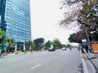 Tòa nhà bề thế 10 tầng đẹp nhất mp hoàng quốc việt  đẳng cấp  mt rộng giá 160 tỷ