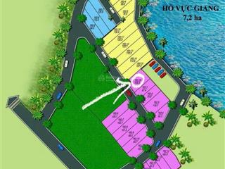 Siêu hiếm, siêu đẹp. chính chủ bán 105m2 mt 8m đất view hồ hạ bằng. sát vành đai khu cnc hòa lạc.