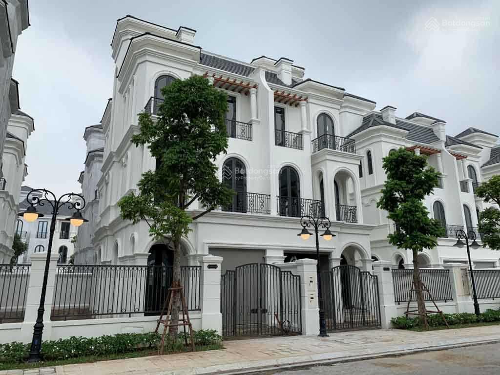 Biệt thự đơn lập ngọc trai 1, view toàn cảnh hồ 306m2 tại vin gia lâm (0985 941 ***)