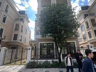 Biệt thự song lập ngọc trai, sau nhà có sông rộng xây 78m2, thô giá bán 31 tỷ (0985 941 ***)