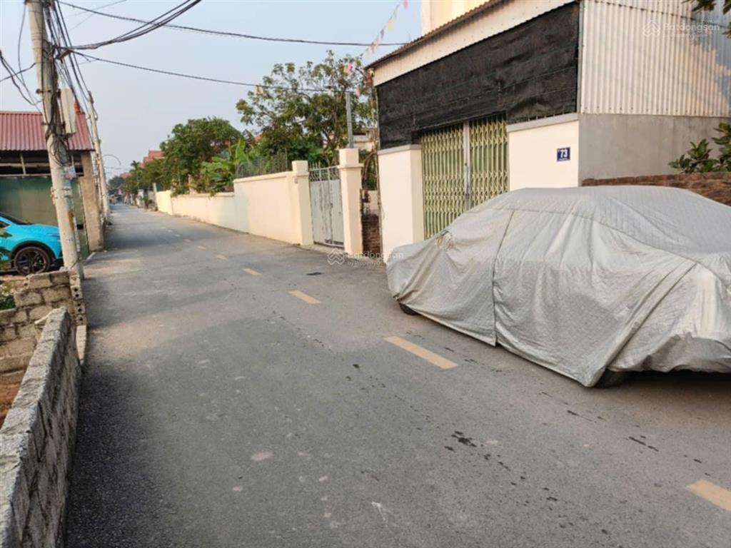 Bán gấp! lô 83,5m2, mt 6m ngõ ô tô con thư dương, thư phú, thường tín giá đt