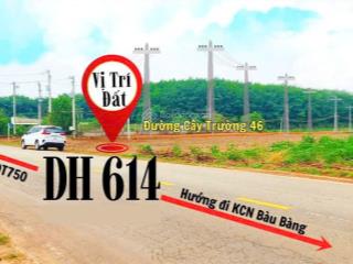 Đất mặt tiền đường kinh doanh ngay kcn bàu bàng, giá 3,1 tr/m2
