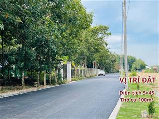 Đất mặt tiền đường nhựa ngay trung tâm chợ tân long