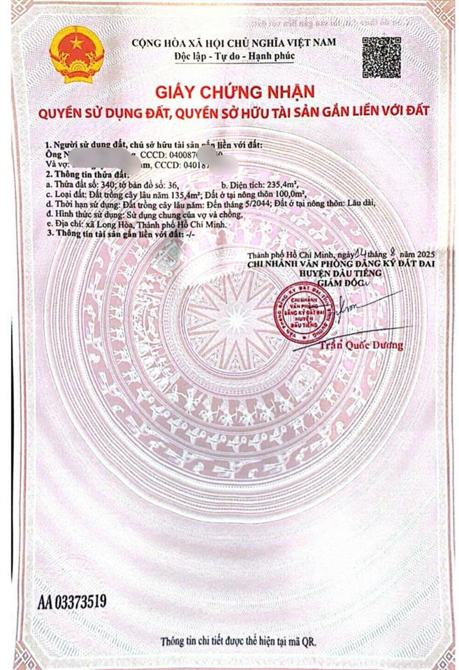Đất mặt tiền kinh doanh đt750 long hòa tp. hcm (bình dương)