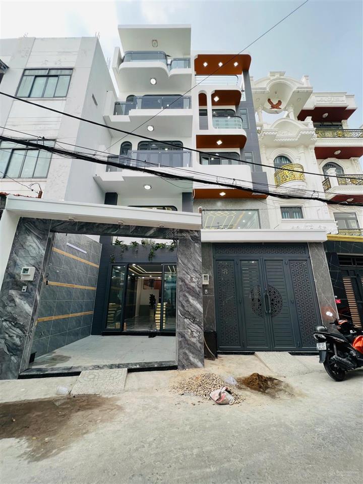 Bán nhà mới 1/ an dương vương (4m*22m  đúc 5 lầu  8tỷ300 tl) hẻm 7m sát chợ phú lâm, bà hom