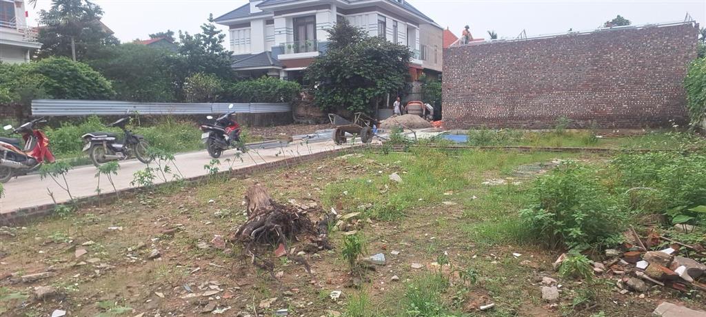 Bán đất, thôn đúc hậu, thanh lâm, mê linh, 80m, mt 5, sổ đỏ, 34 tr/m