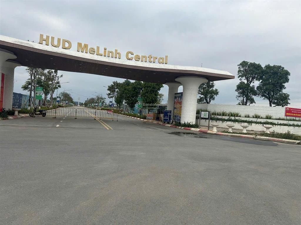 Bt*6, 375m2, mt 15m, đường 18.5m, kđt hud mê linh, rẻ nhất bt*6