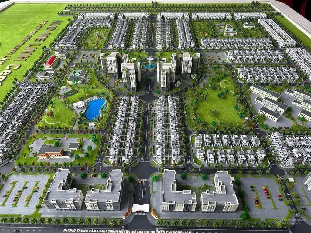 Bt*6, 375m2, mt 15m, đường 18.5m, kđt hud mê linh, rẻ nhất bt*6