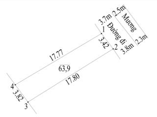 63,9m2 đất phượng đồng, phường chương mỹ, ô tô tránh, giá 3.48 tỷ