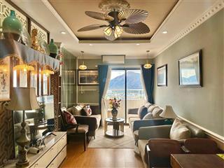 Cho thuê căn hộ 2 ngủ view biển và phố giá 11,5tr/th nội thất mới tinh với thiết tân cổ điển