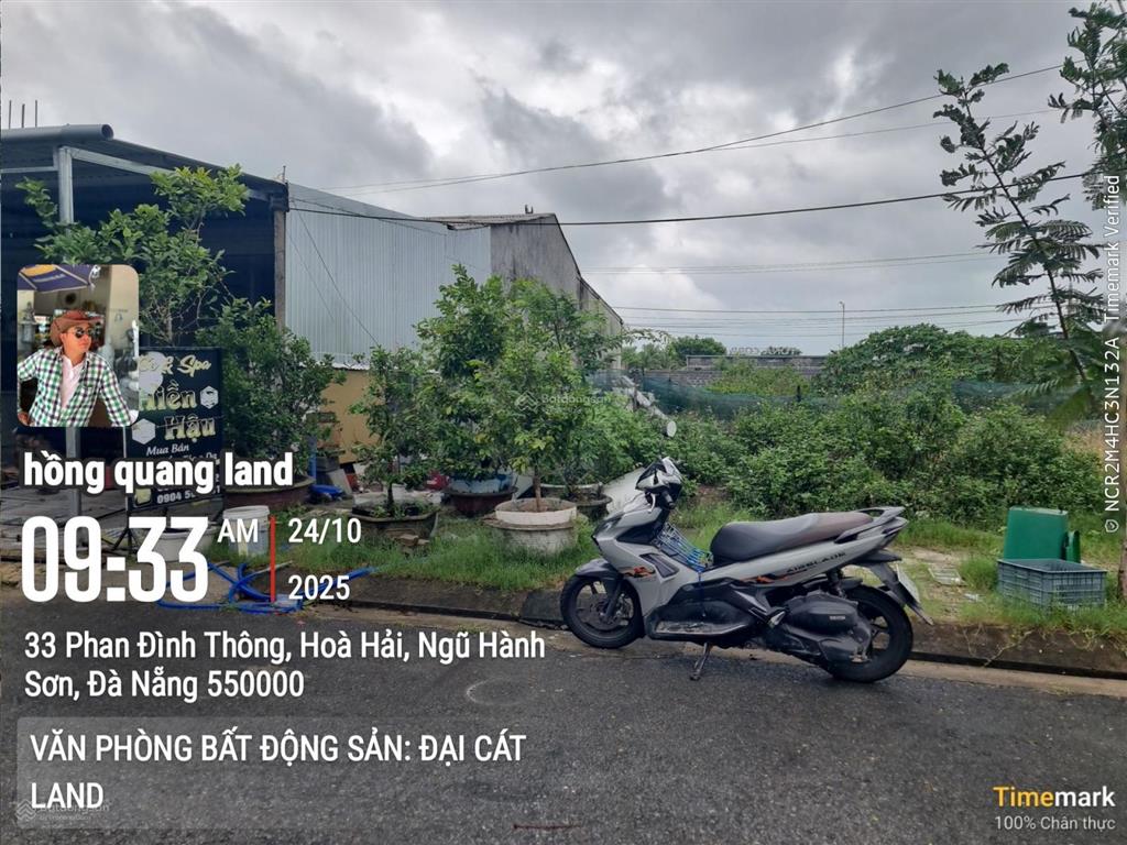 Bán lô đất đường phan đình thông sát bãi tắm tân trà