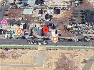 Mặt tiền đường trường sa, sát bãi tắm tân trà